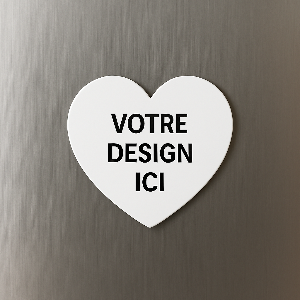 🧲 Aimants personnalisables – Plusieurs formes disponibles