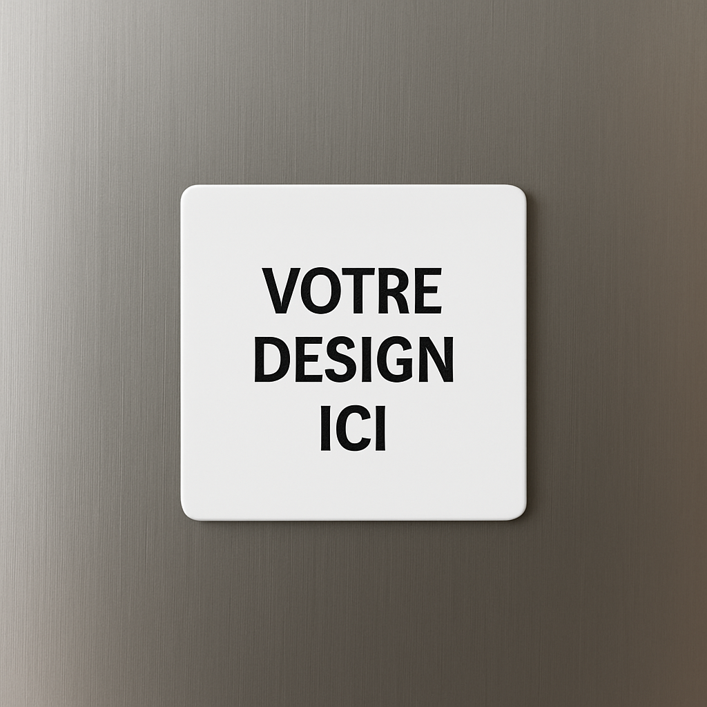 🧲 Aimants personnalisables – Plusieurs formes disponibles