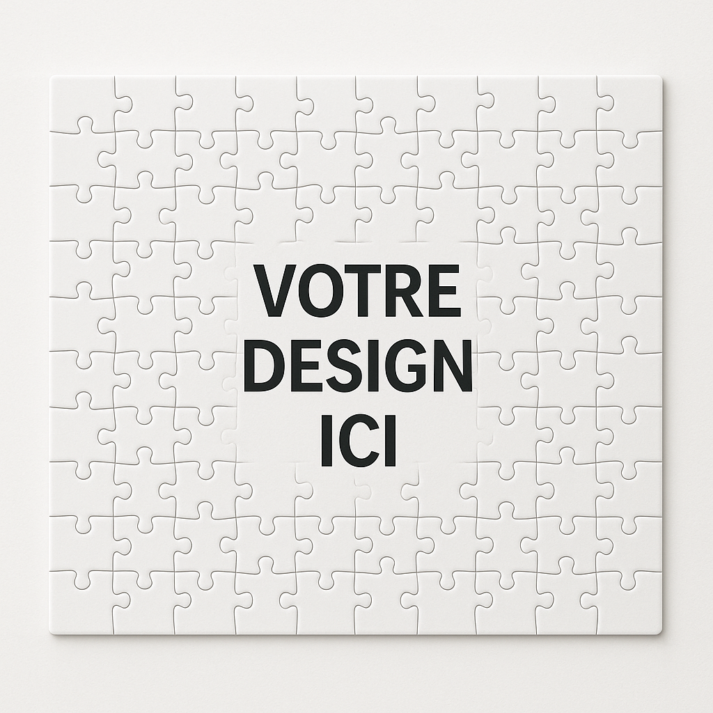 🧩 Puzzle personnalisable – 20, 80 ou 120 pièces