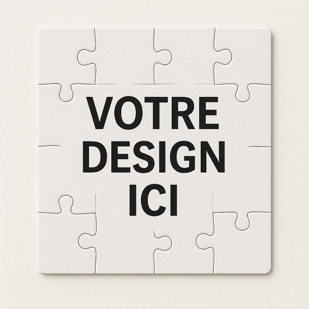 🧩 Puzzle personnalisable – 20, 80 ou 120 pièces
