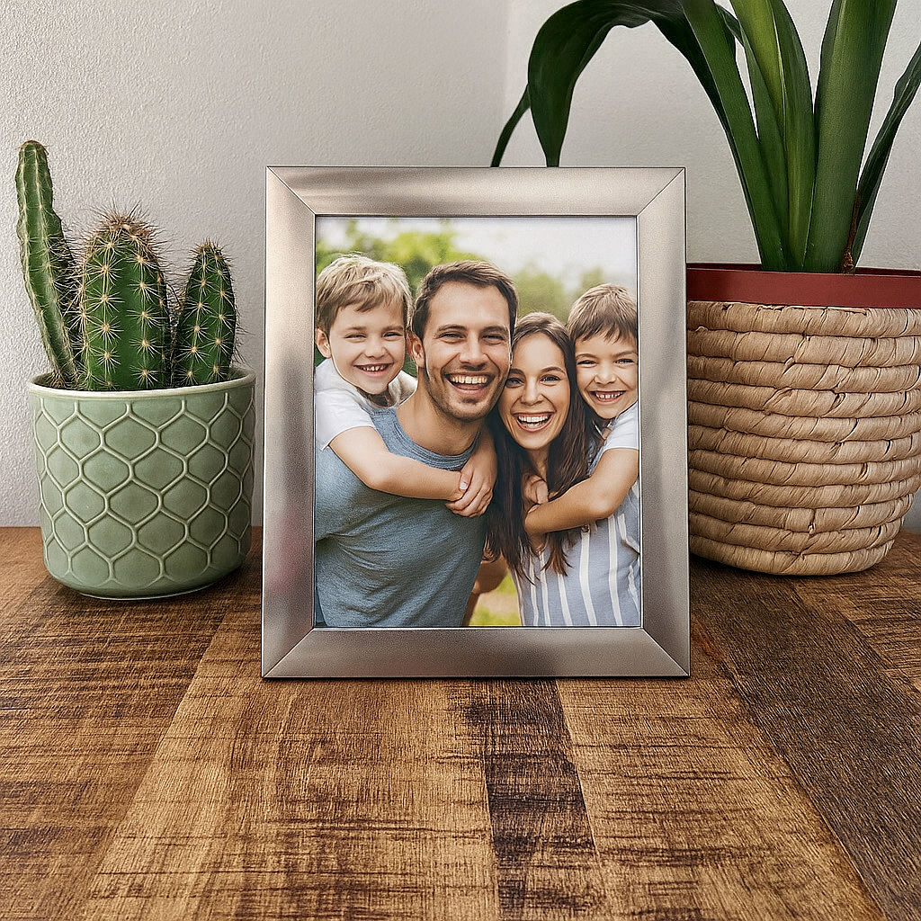 🖼️ Cadre photo personnalisable – 22 x 28 cm