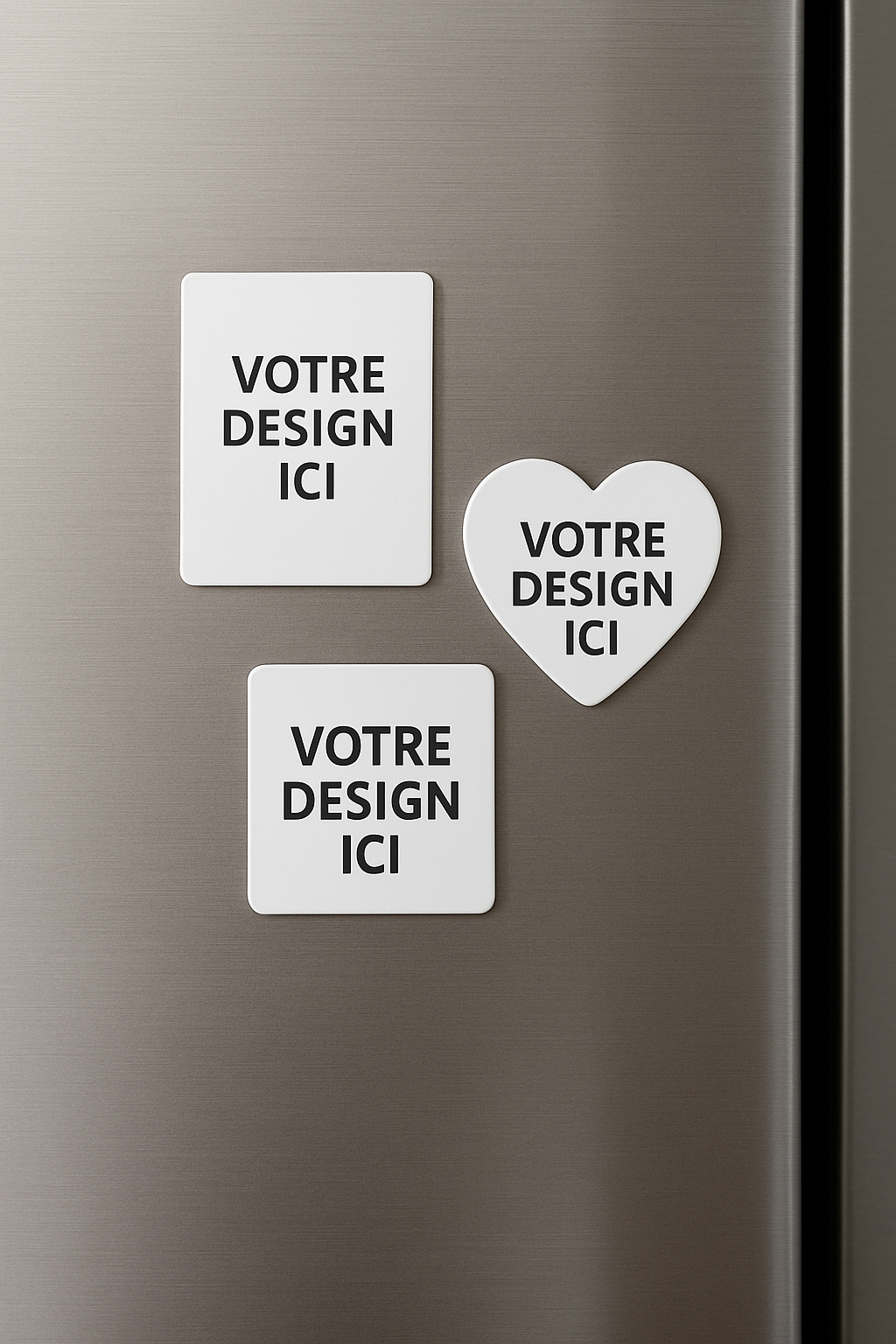 🧲 Aimants personnalisables – Plusieurs formes disponibles