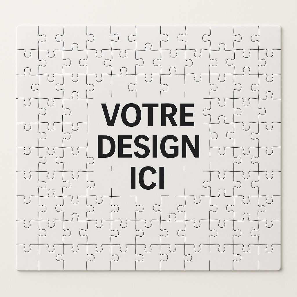🧩 Puzzle personnalisable – 20, 80 ou 120 pièces