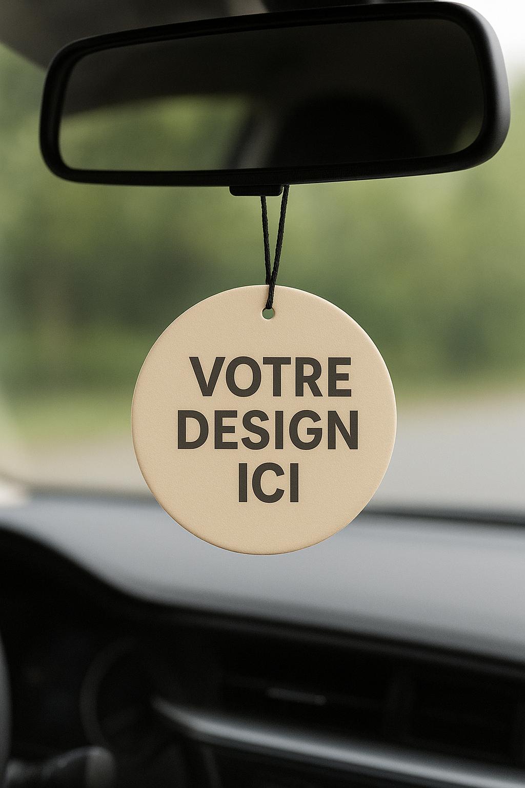 🌿 Désodorisant voiture personnalisable